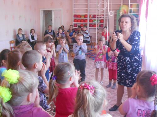 Фрагмент открытого музыкального занятия
